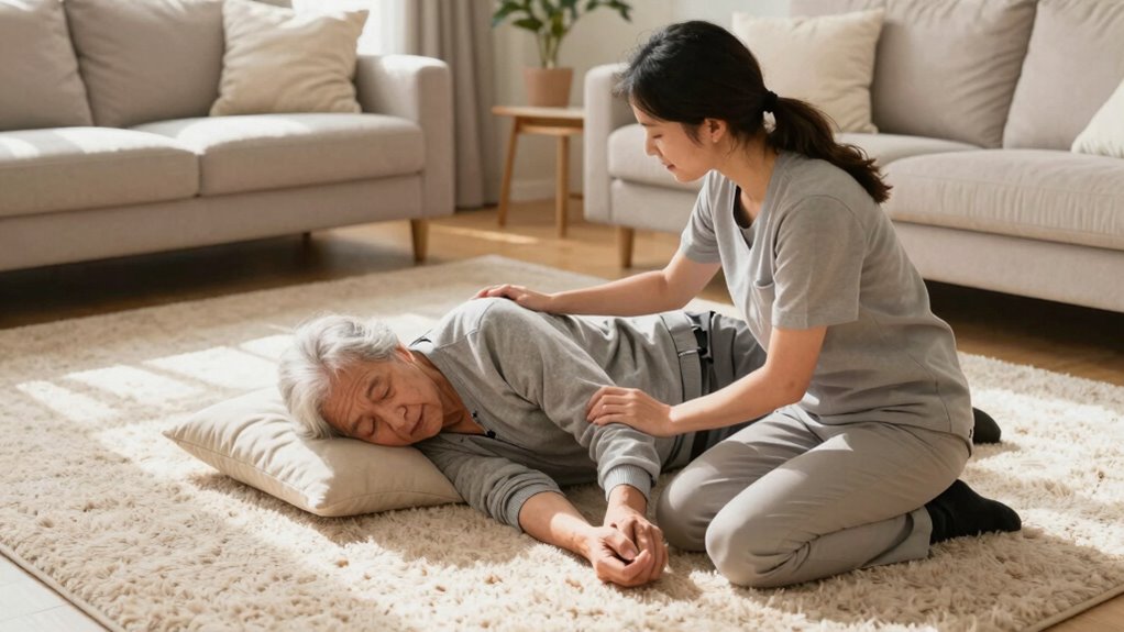 ensure area is hazard free