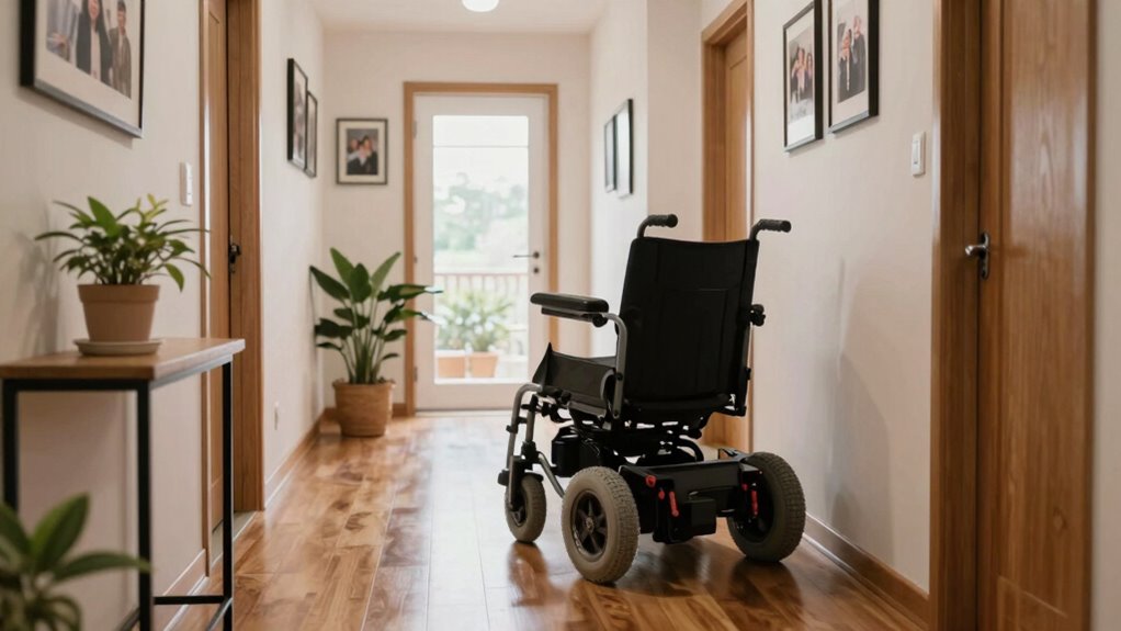 ensure clear hallway accessibility