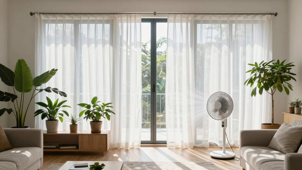 ensure proper room ventilation