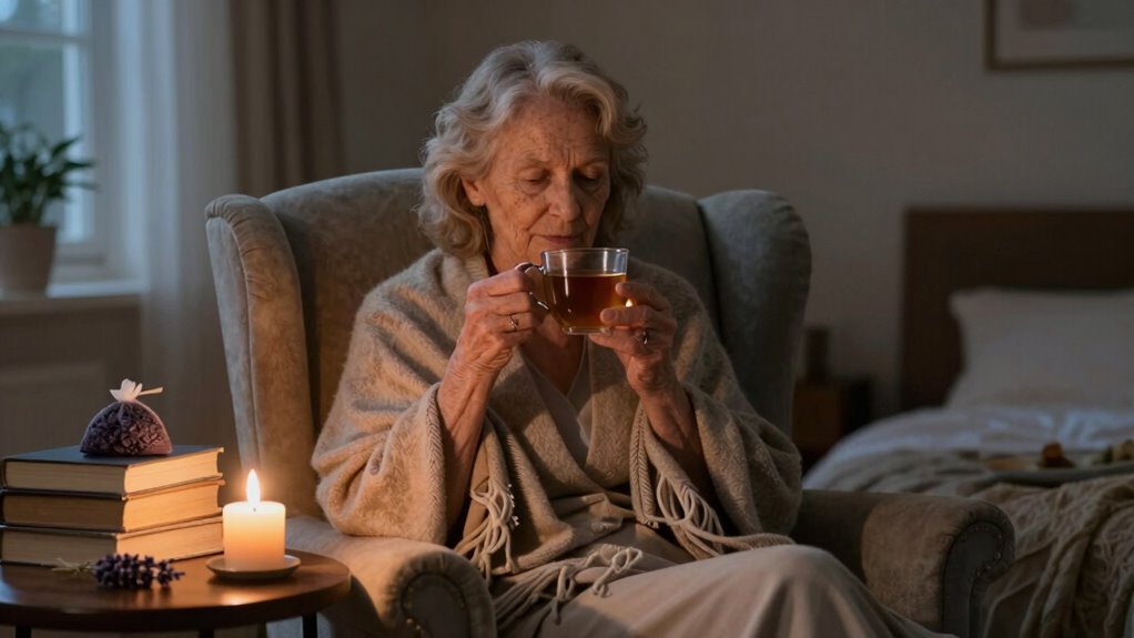 establish calming bedtime routine