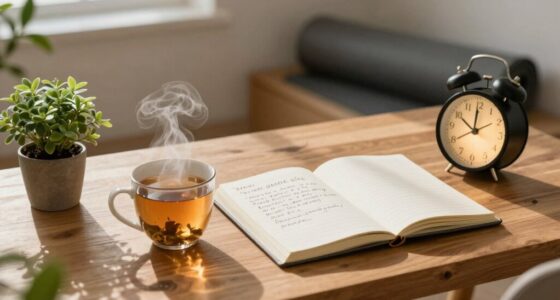 establish calming daily habits