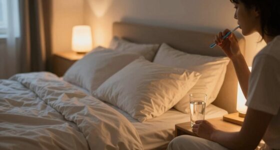 establish calming evening habits