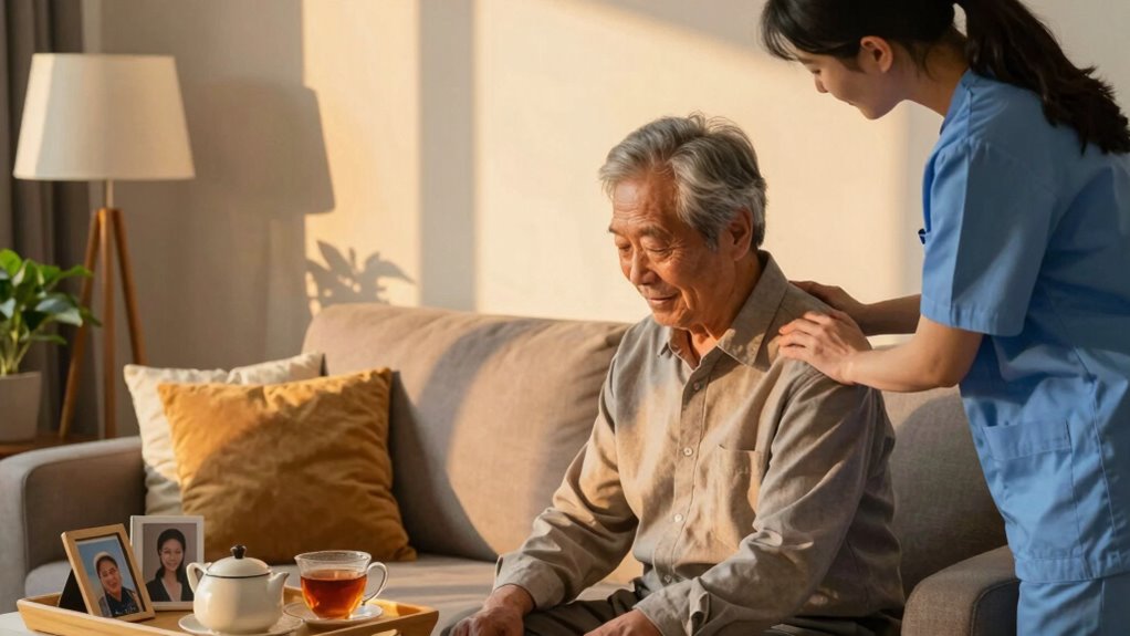 establish calming evening routines