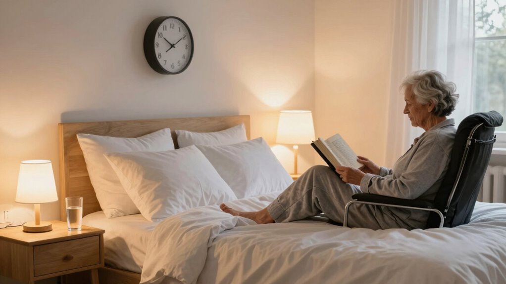 establish consistent sleep environment