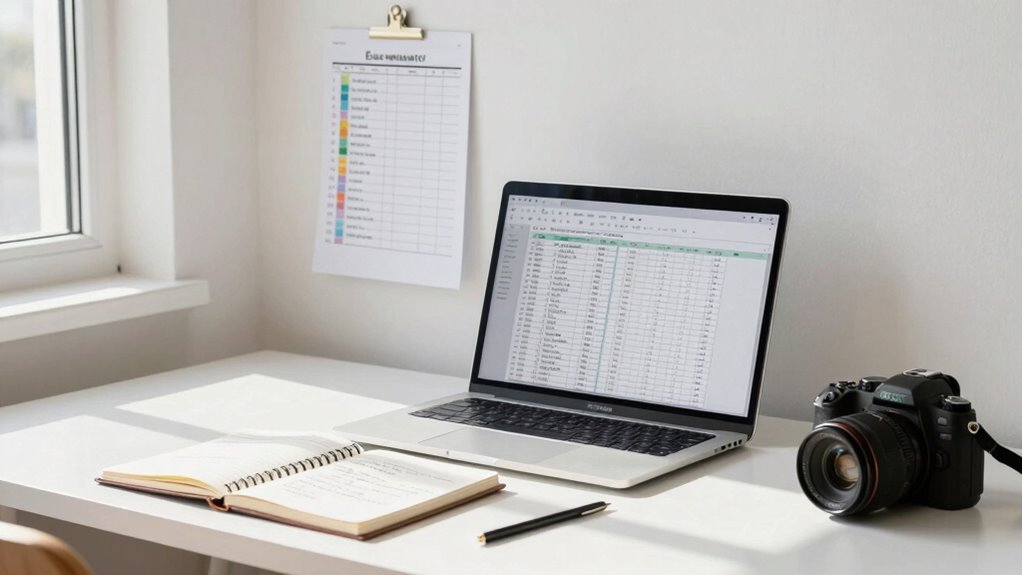 establish consistent tracking routine