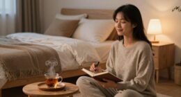 evening stress management routine