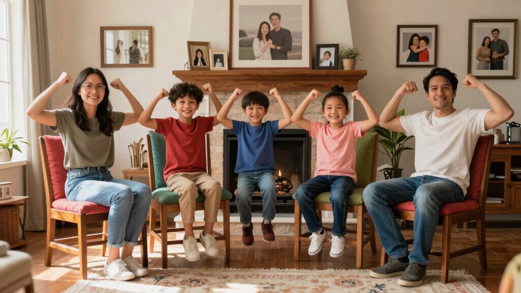 family bonding through exercises