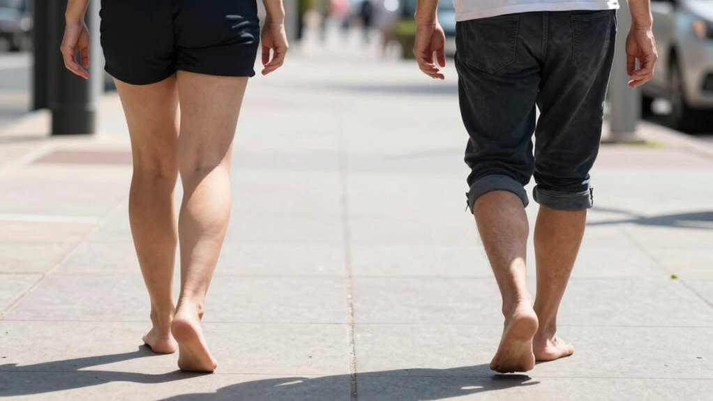 gait symmetry and foot biomechanics