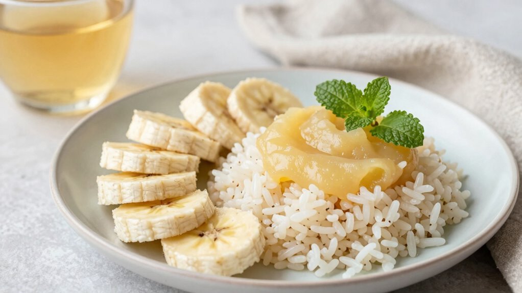 gentle foods and hydration