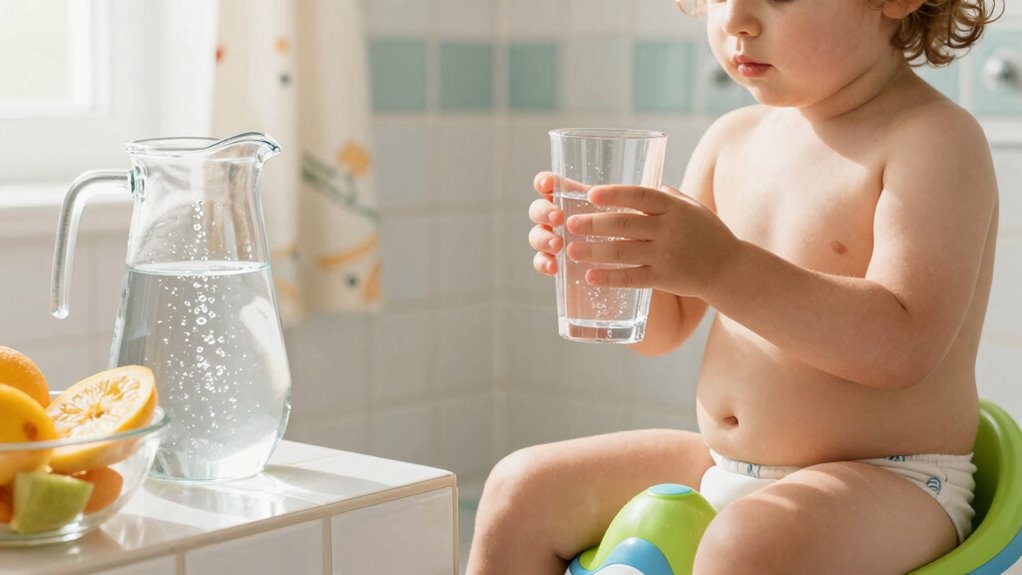 hydration prevents child constipation