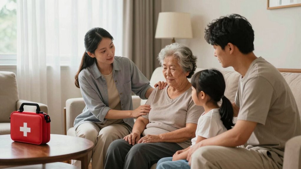 identify fall signs quickly