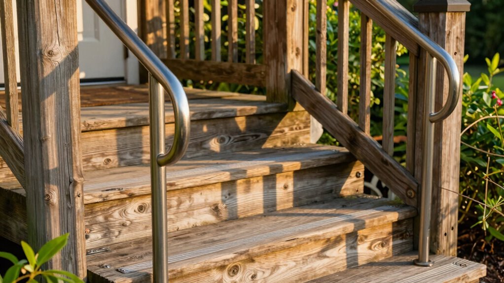 install handrails for safety