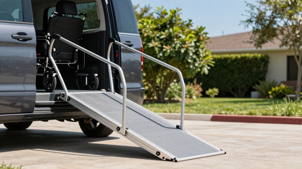 key features for wheelchair ramps