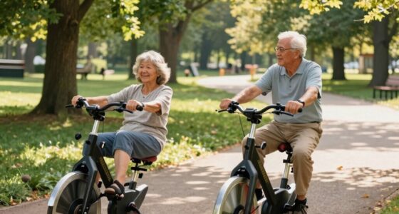 knee friendly recumbent bike benefits