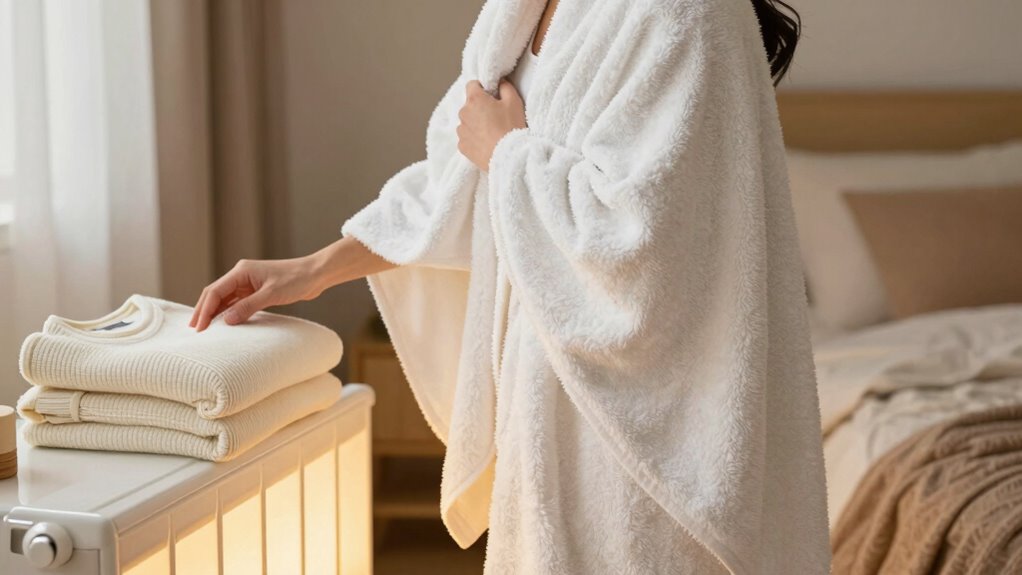 layered natural thermal clothing