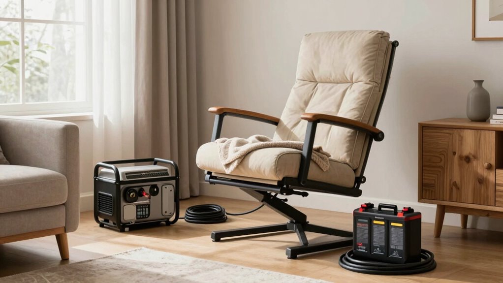 lift chair backup power options