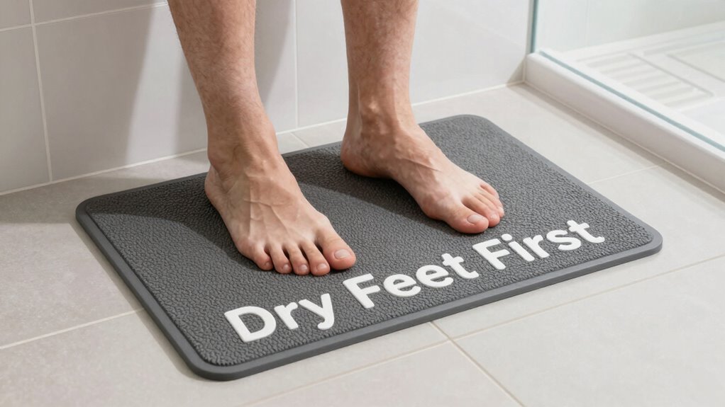 maintain bathroom safety regularly