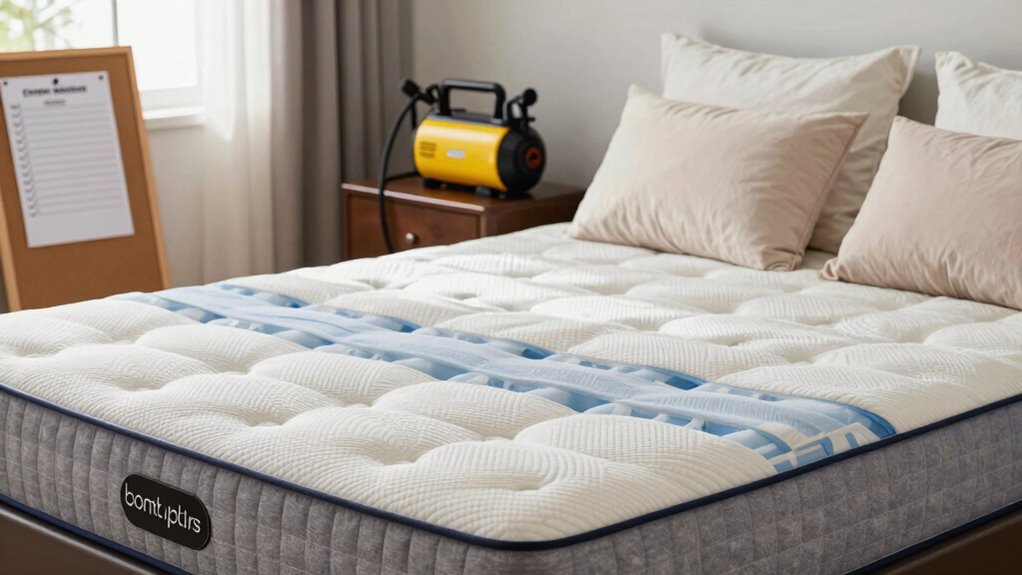 maintain mattress pressure correctly