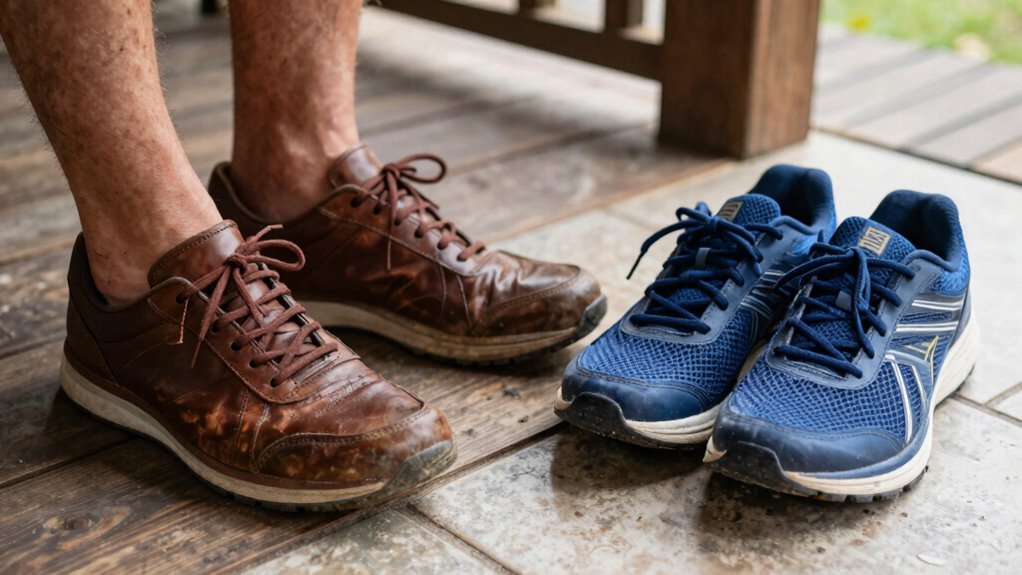 maintain shoes for safety