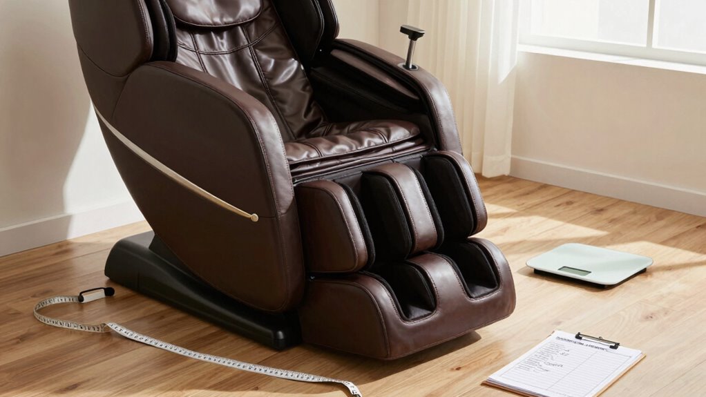 massage chair delivery considerations