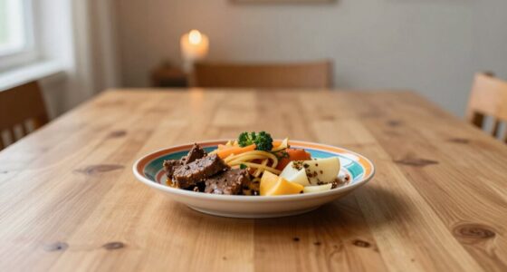 minimize distractions during meals