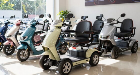 mobility scooters for height