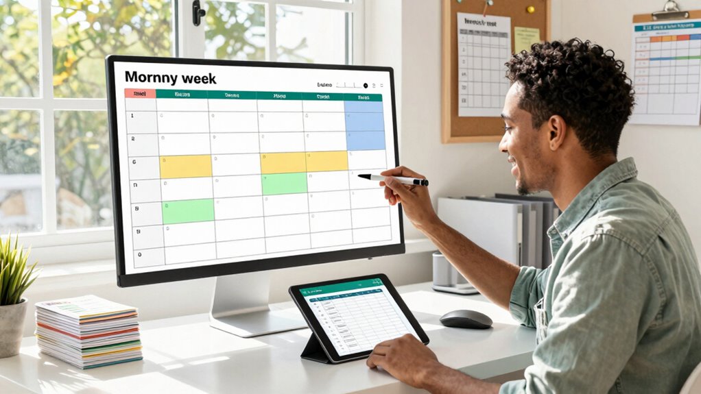 monitor adjust troubleshoot schedule