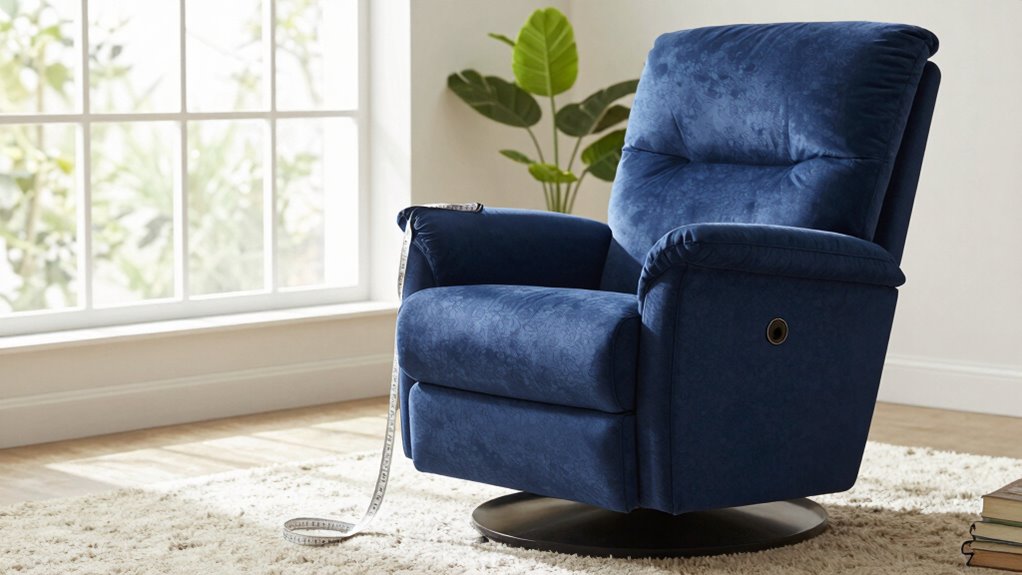 optimal lift chair dimensions