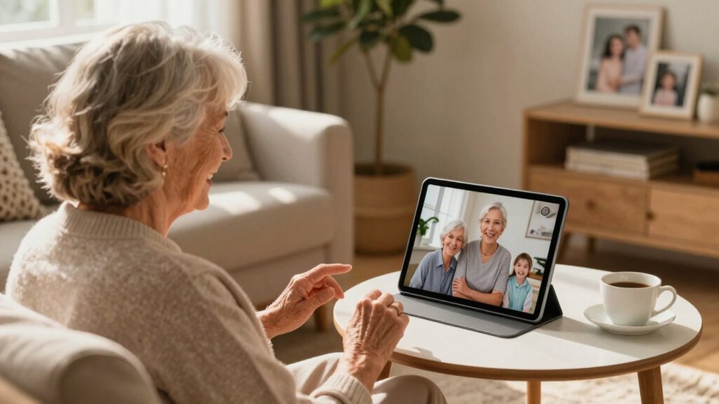 optimizing senior video calling