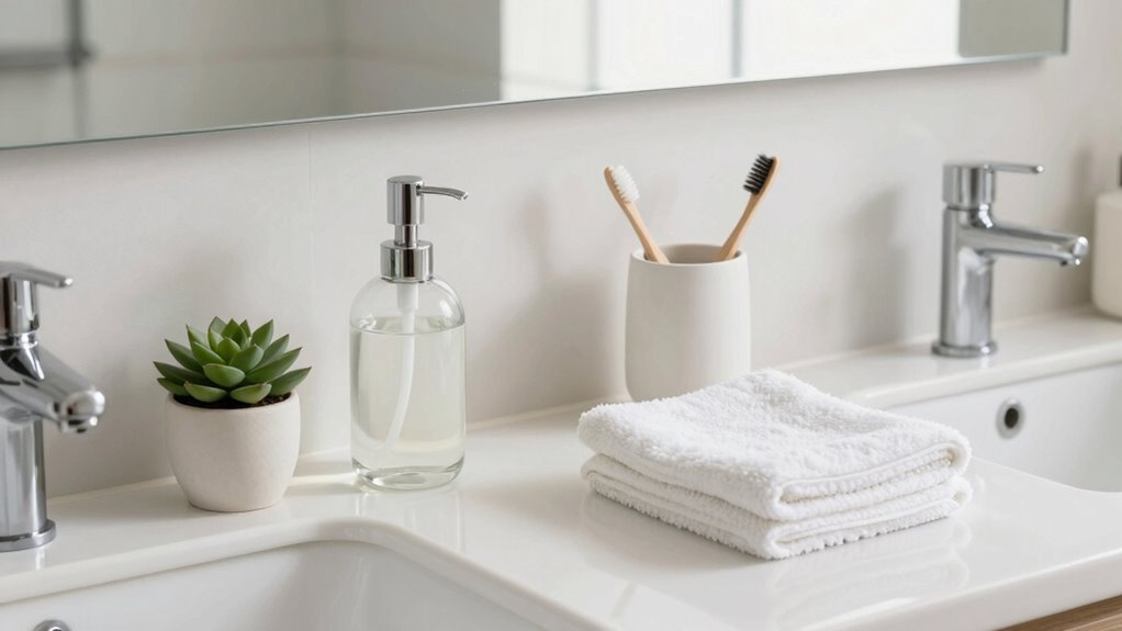 organized accessible bathroom essentials