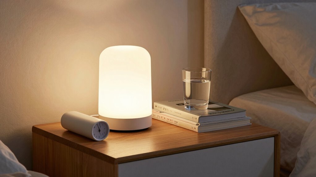 organized accessible nightstand safety