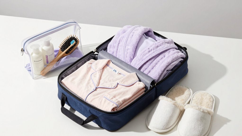 pack comfortable essential items