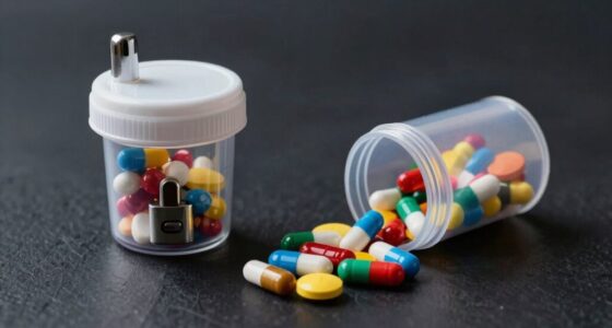 pill dispenser security options