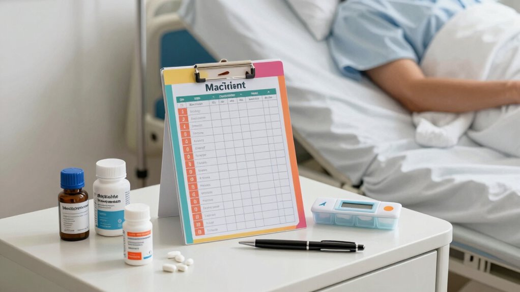 post hospital medication checklist