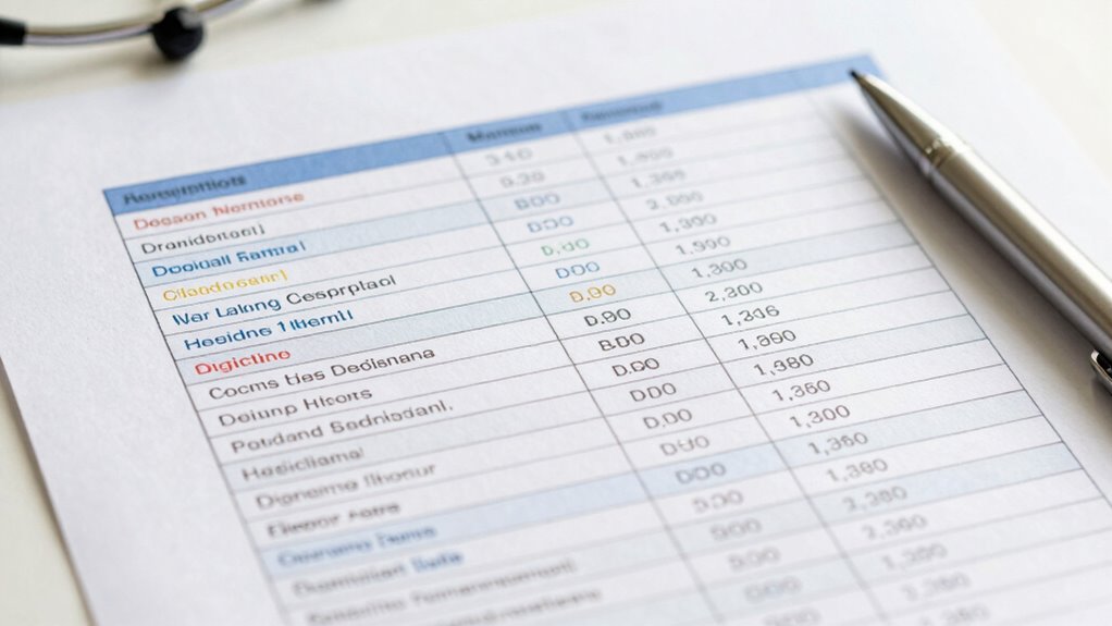 practical medication management template