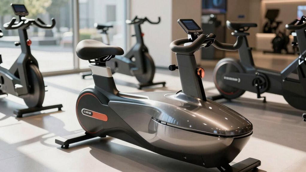 premium recumbent bike features