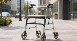 premium rolling walker seats