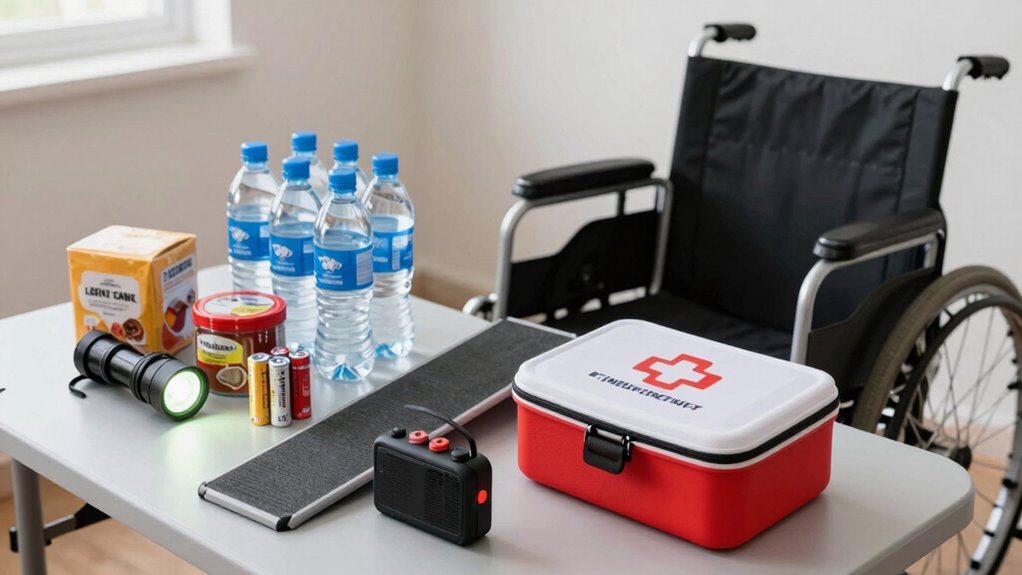 prepare supplies and accessibility