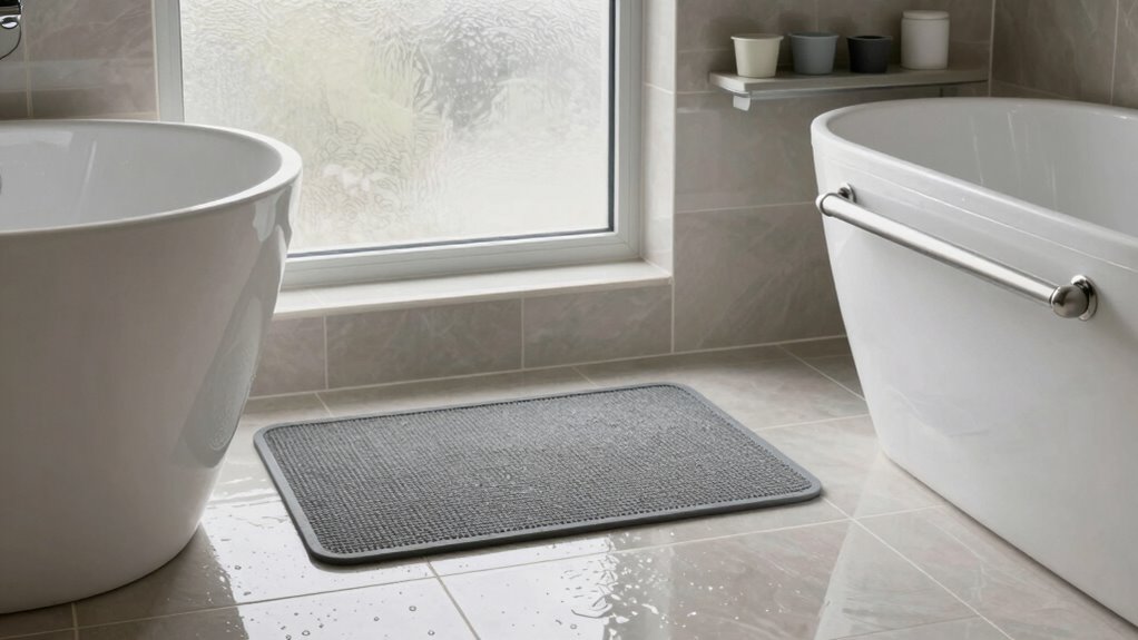 prevent bathroom slip hazards