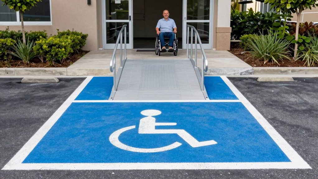promote and enforce accessible parking