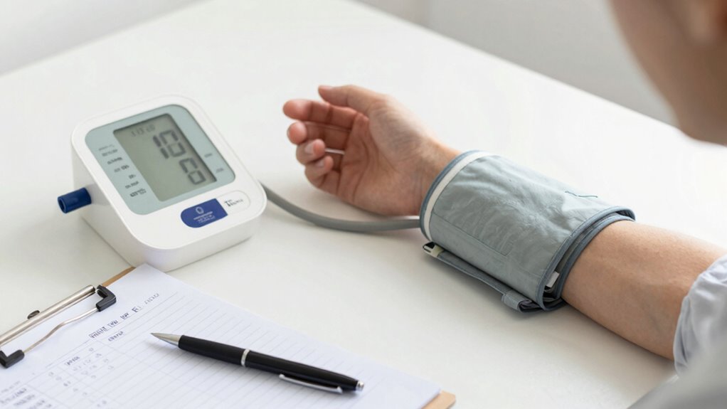 proper blood pressure measurement preparation