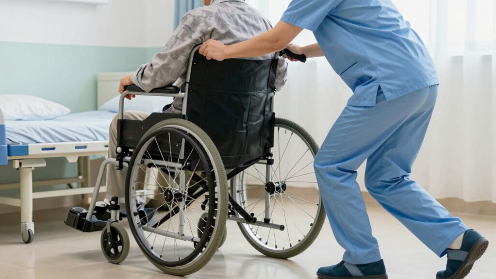 proper ergonomic patient transfer