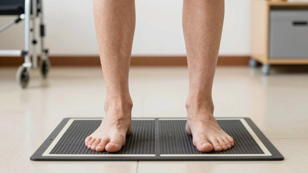 proper foot alignment and balance