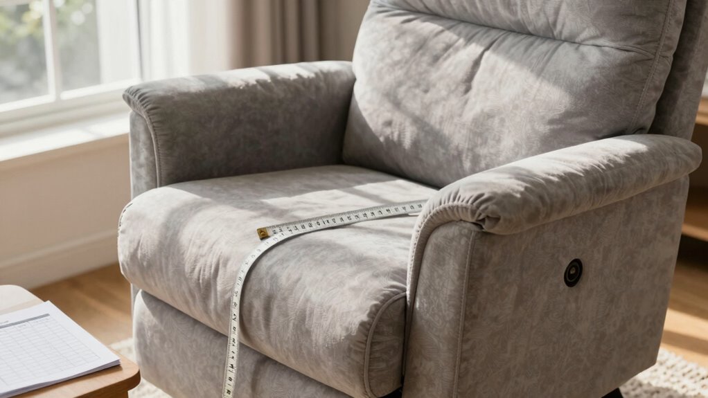 proper lift chair sizing