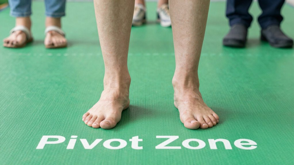 proper stance maintains stability