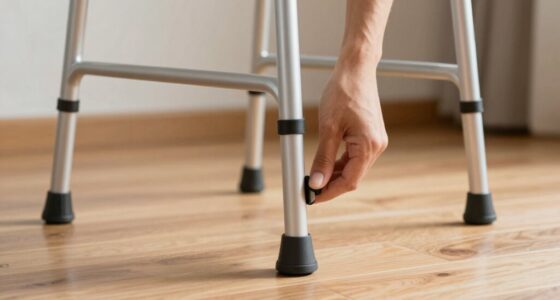 proper walker height adjustment