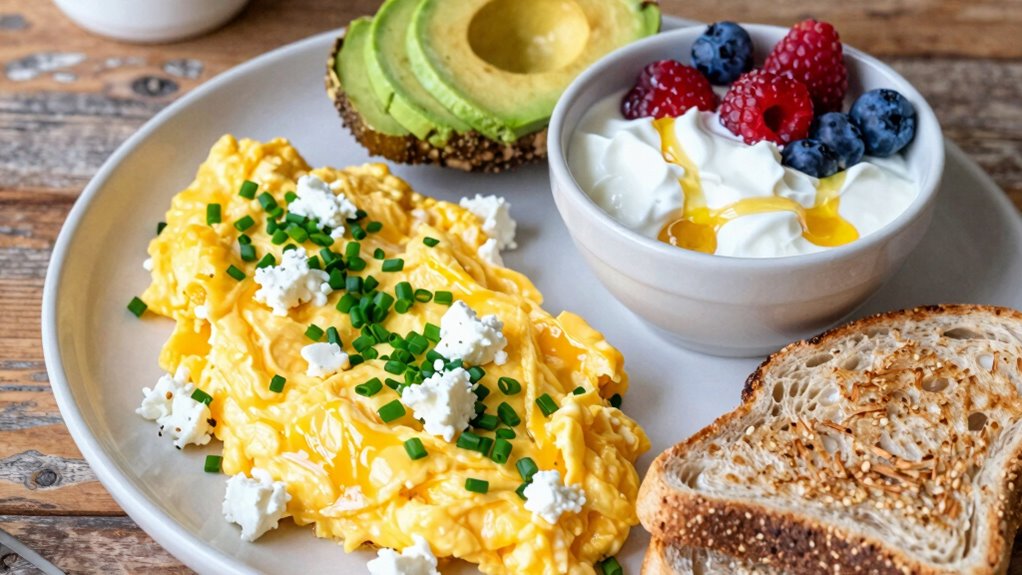 quick high protein breakfast ideas