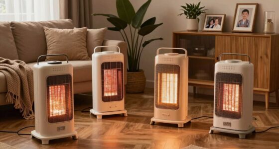 quiet infrared heaters for seniors