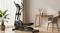 quiet under desk ellipticals