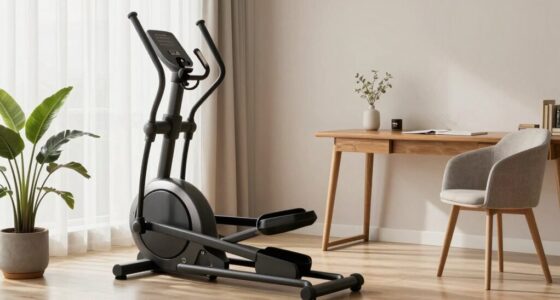 quiet under desk ellipticals